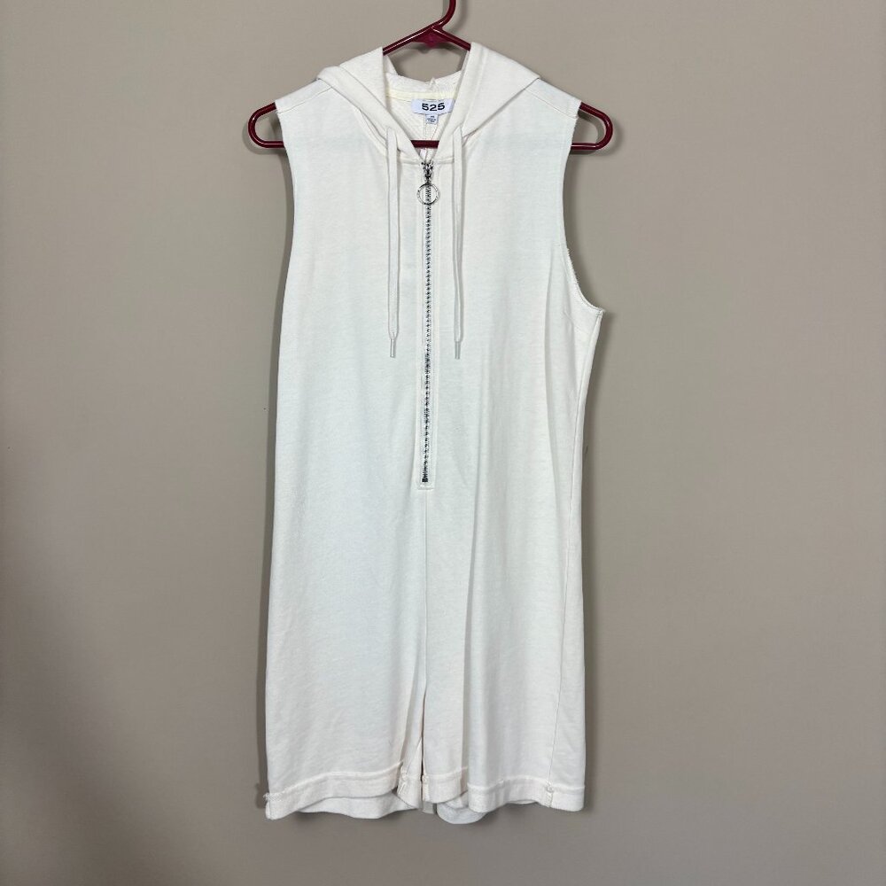 Sleeveless Hoodie Romper